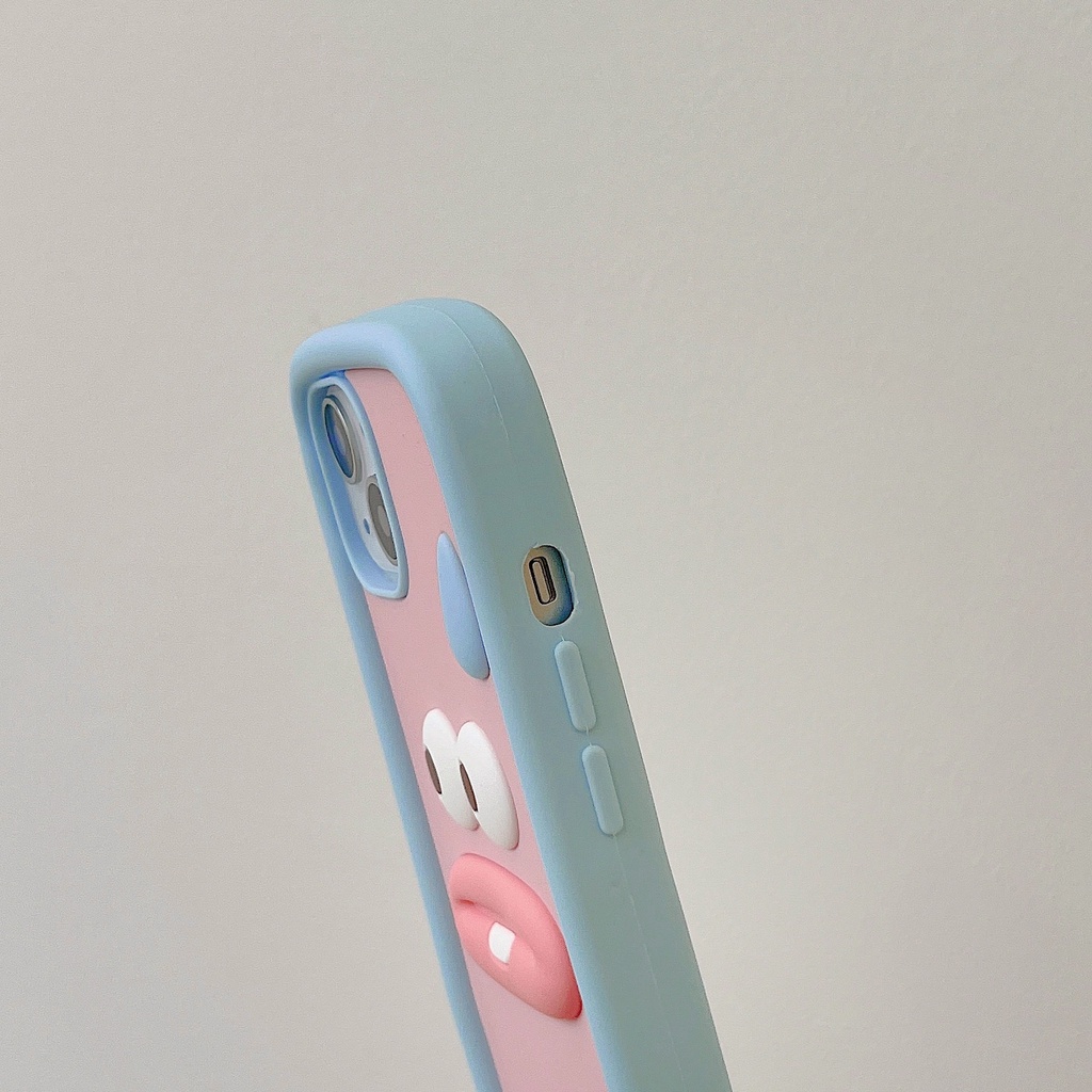 Ốp Điện Thoại Silicone Ba Chiều Cho iPhone14ProMax iP13Pro XS iPhone11 12Promax 13Promax 11 12 13