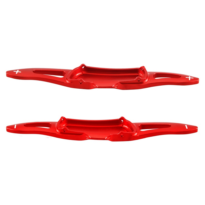 Set 2 Vỏ Bọc Tay Lái Mở Rộng Bằng Nhôm Màu Đỏ Cho Mazda 3 6 Axela Atenza CX-3 CX-5 MX-5 CX-9