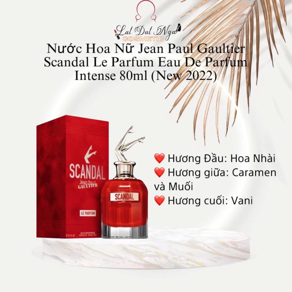 Nước Hoa Nữ Jean Paul Gaultier Scandal Le Parfum Eau De Parfum Intense 80ml (New 2022)