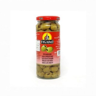 Oliu xanh tách hạt hiệu Figaro Olive 340g