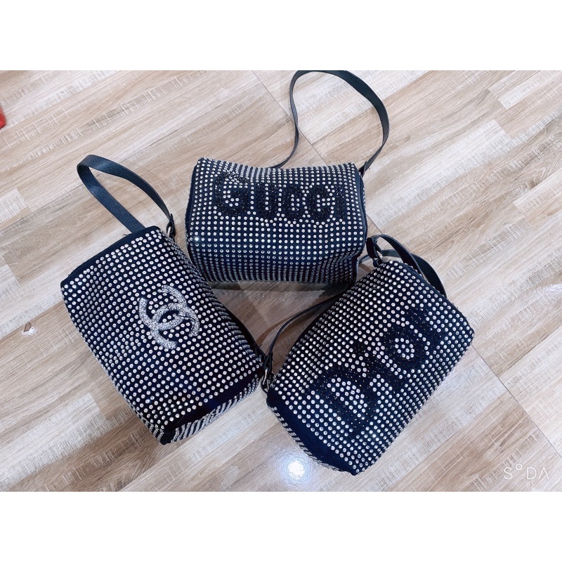 Túi Trống Đá Cầm Tay Túi Đeo Chéo Nữ Đeo Vai