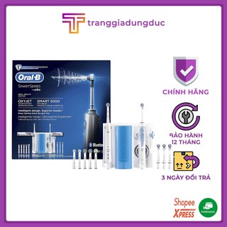 Bộ bàn chải điện oral-b health centersmart 5000 và tăm nước oxyjet