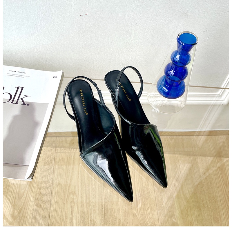 Giày Cao Gót Mũi Nhọn Phong Cách Âu Mỹ Thời Trang 2023 Cho Nữ
