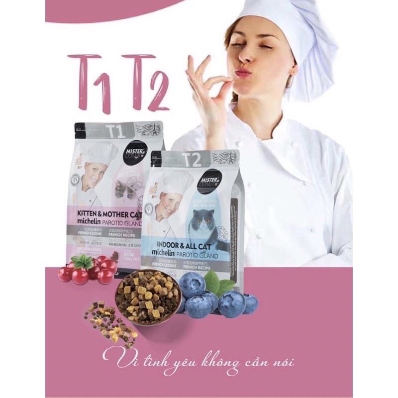 < 9kg > Hạt Mister Donut mix thịt sấy cao cấp cho mèo 🐈