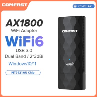 COMFAST Thẻ Mạng Không Dây 1800Mbps Usb 3.0 AP Wifi 6 Băng Tần Kép 6 Lan