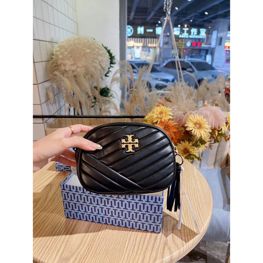 Túi Đeo Chéo Da Thật Đựng Máy Ảnh Phối Dây Xích Thời Trang Cho Nữ777777