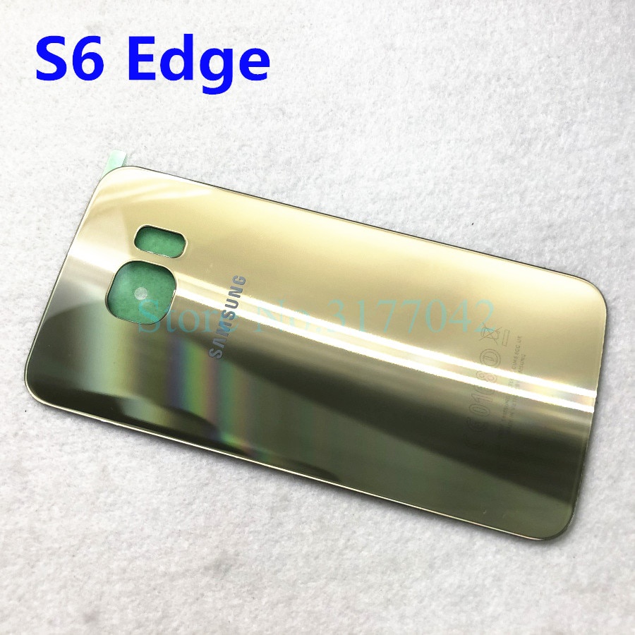 Mới Nắp Lưng Điện Thoại Bằng Kính Thay Thế Chuyên Dụng Cho Samsung Galaxy S6 Edge S6 S6 + S6 Edge Plus
