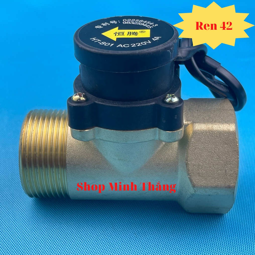 Van Điện, Công Tắc, Cảm Biến Dòng Chảy Ren 34, Ren 42, Ren 49, Ren 60 220V