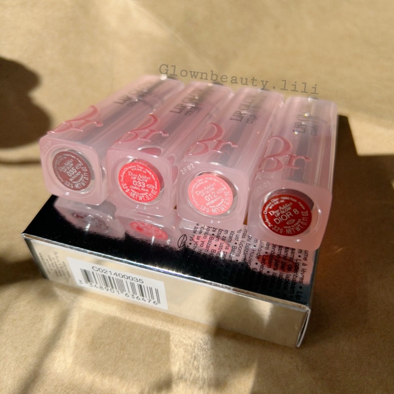 Son dưỡng Dior bản mới màu mới số 8, 035, 033, 039