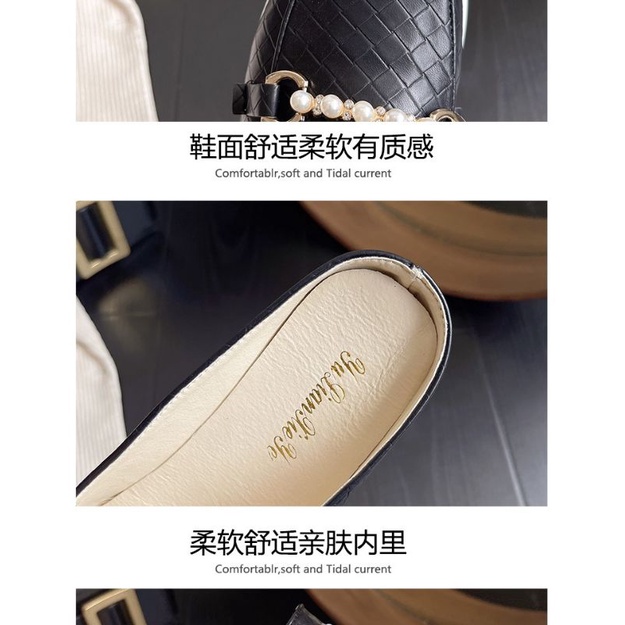 Giầy sục nữ da đế 7cm