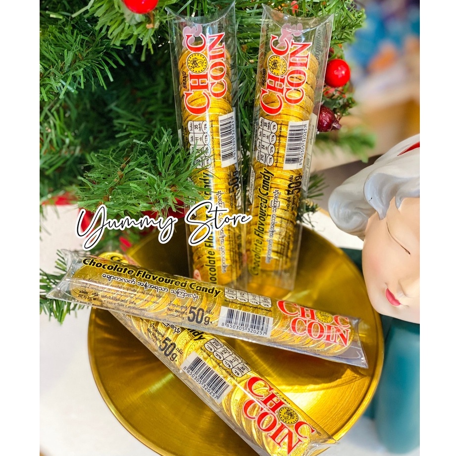 Kẹo Socola Đồng Xu Thái 50G