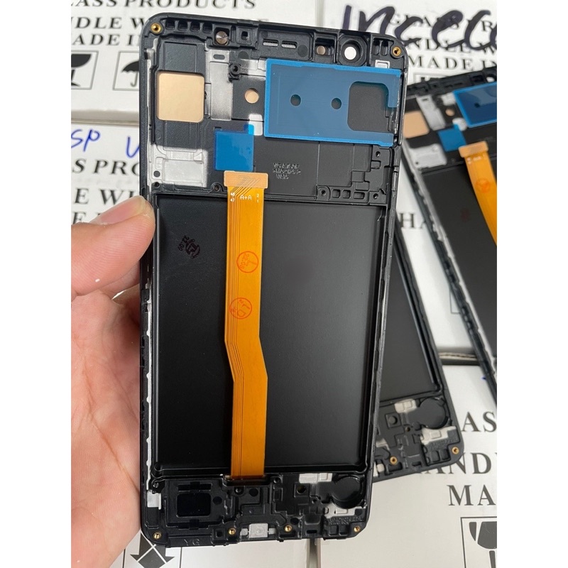 Màn Hình Samsung A750/A7(2018) CN Liền Khung Phôi To