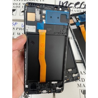 Màn hình samsung a750/a7 cn liền khung phôi to