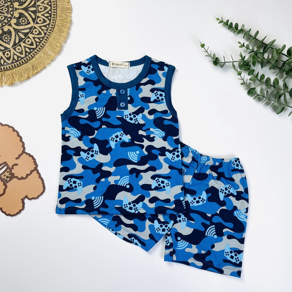 ✨Size(9-32Kg)✨FREE SHIPBộ MinKy Mom CaNa's Sát Nách Cotton Borip Cao Cấp Loại 1 Dể Thương Cho Bé Gái Bé Trai