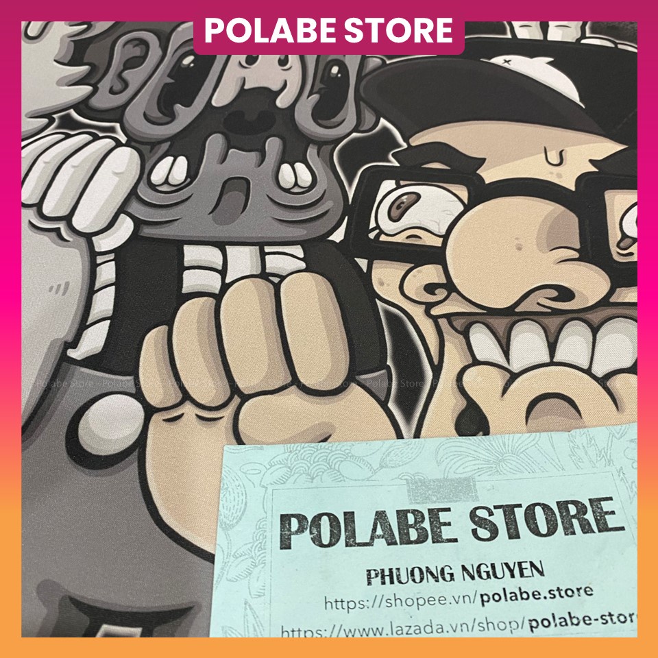 Deskmat GAF Clout Dog CLONE lót chuột lót bàn phím 900x400x4mm Deskpad mouse pad bàn di chuột Polabe Store