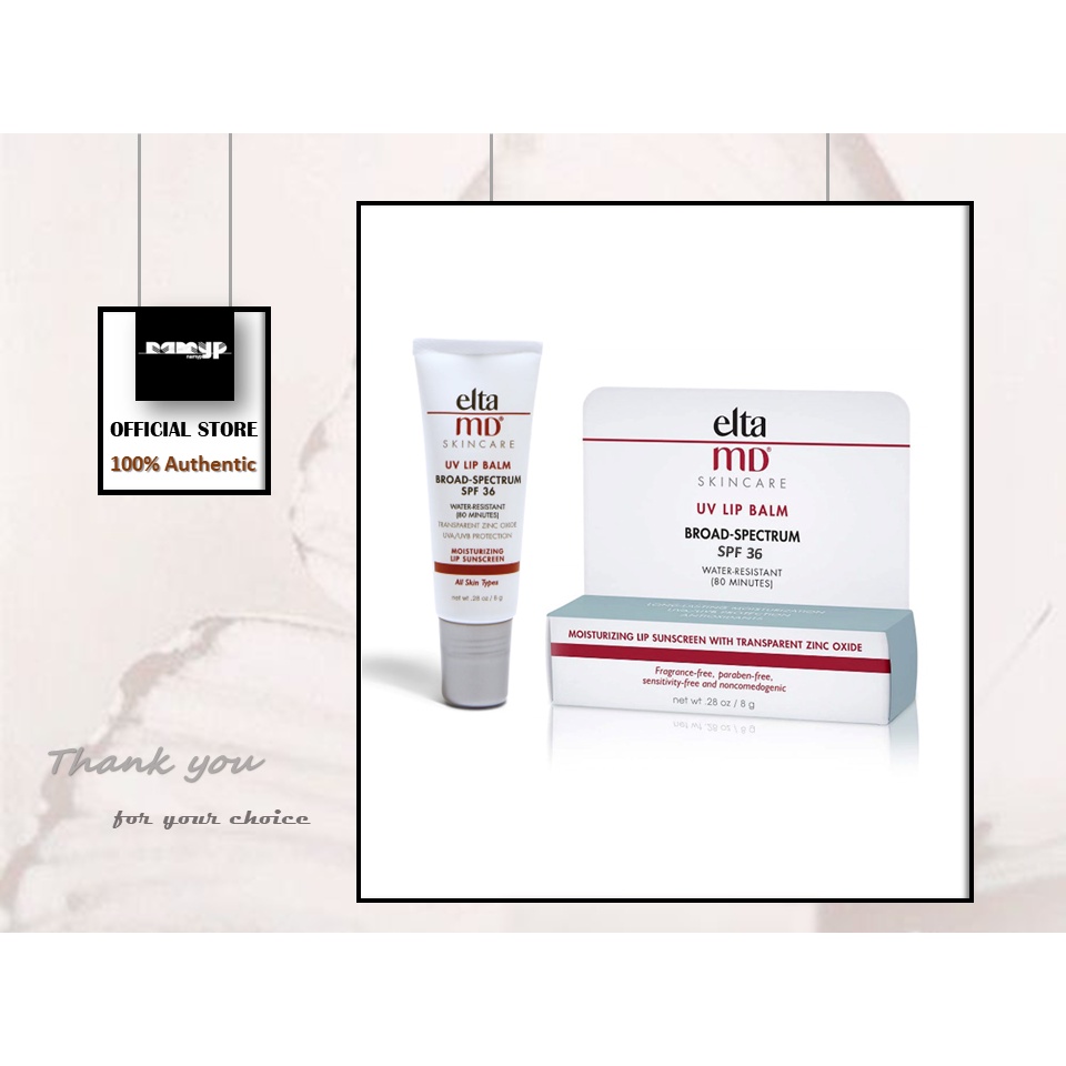 Son dưỡng chống nắng eltaMD UV LIP BALM LIPBALM BROAD-SPECTRUM SPF36 8G