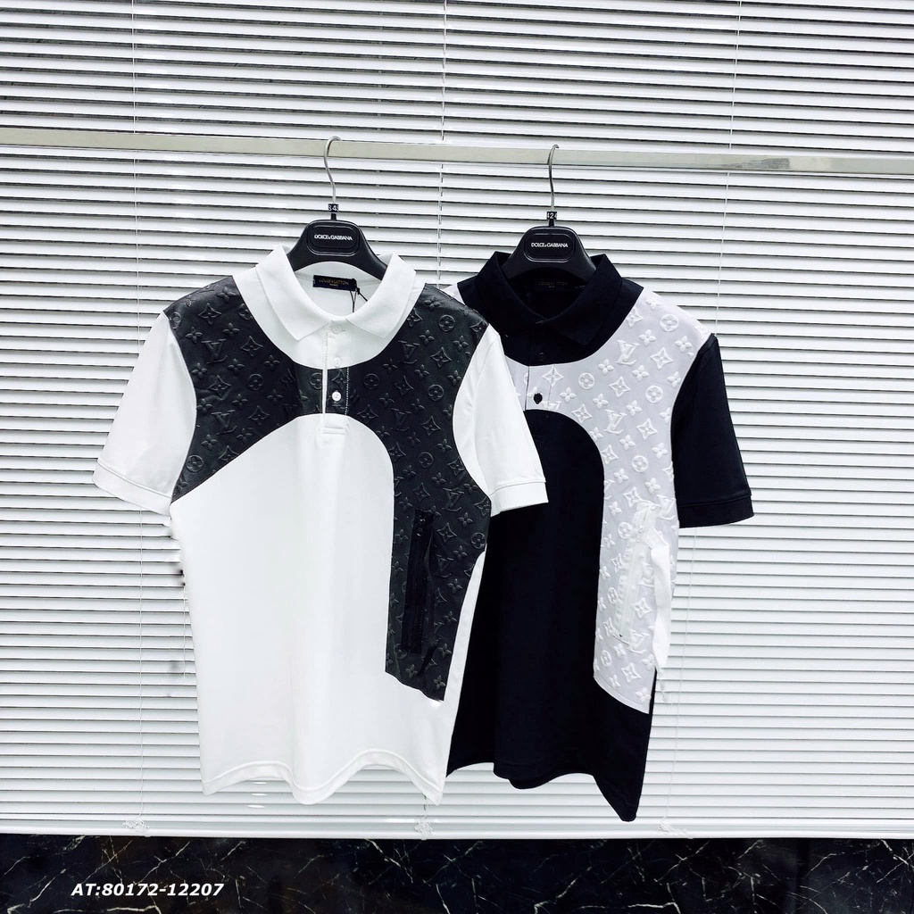 Áo Phông Cổ Tròn LVV In 5D Nổi Cao Cấp, Họa Tiết Phối Thân Siêu Đẹp Cá Tính