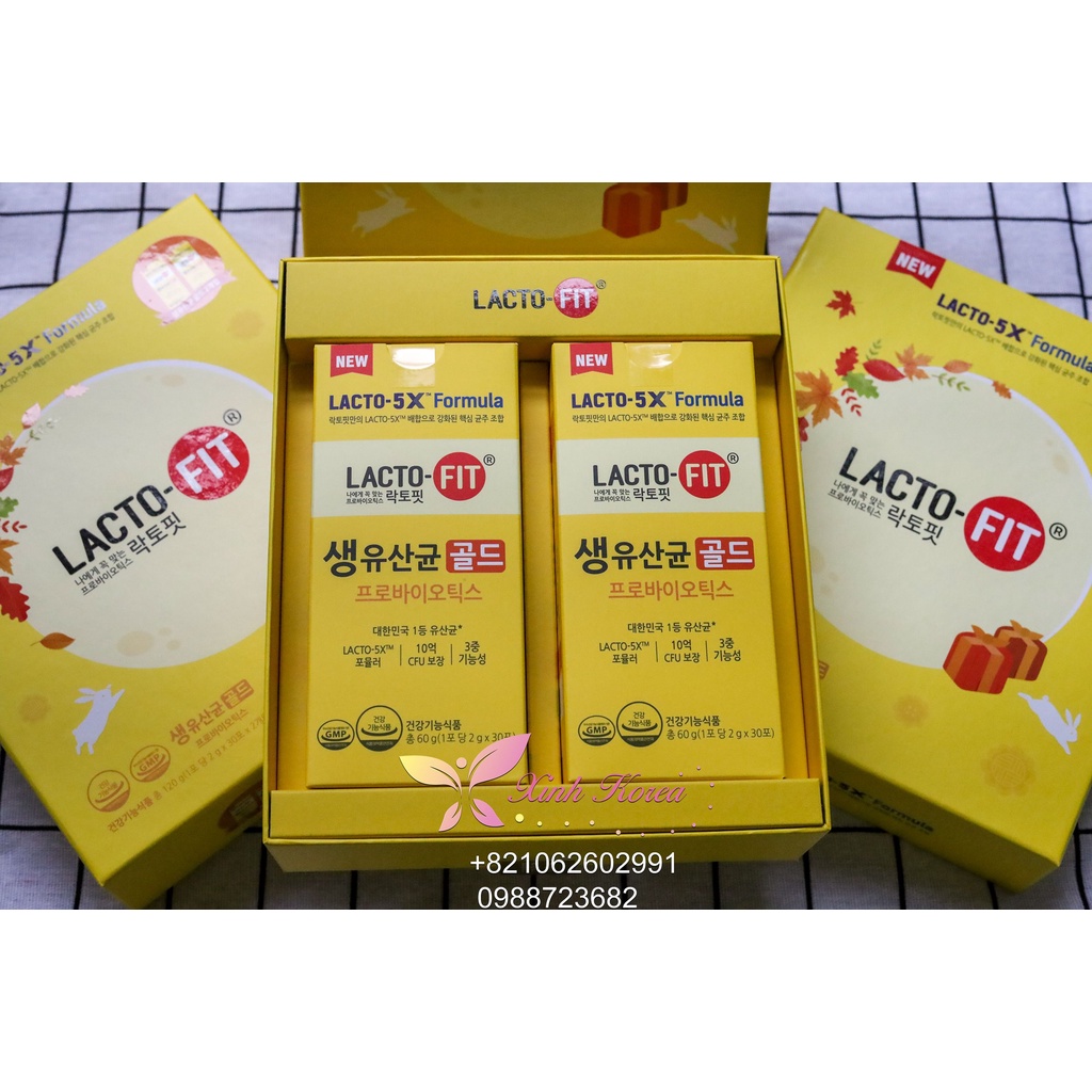 Men vi sinh Lacto-fit Hàn Quốc