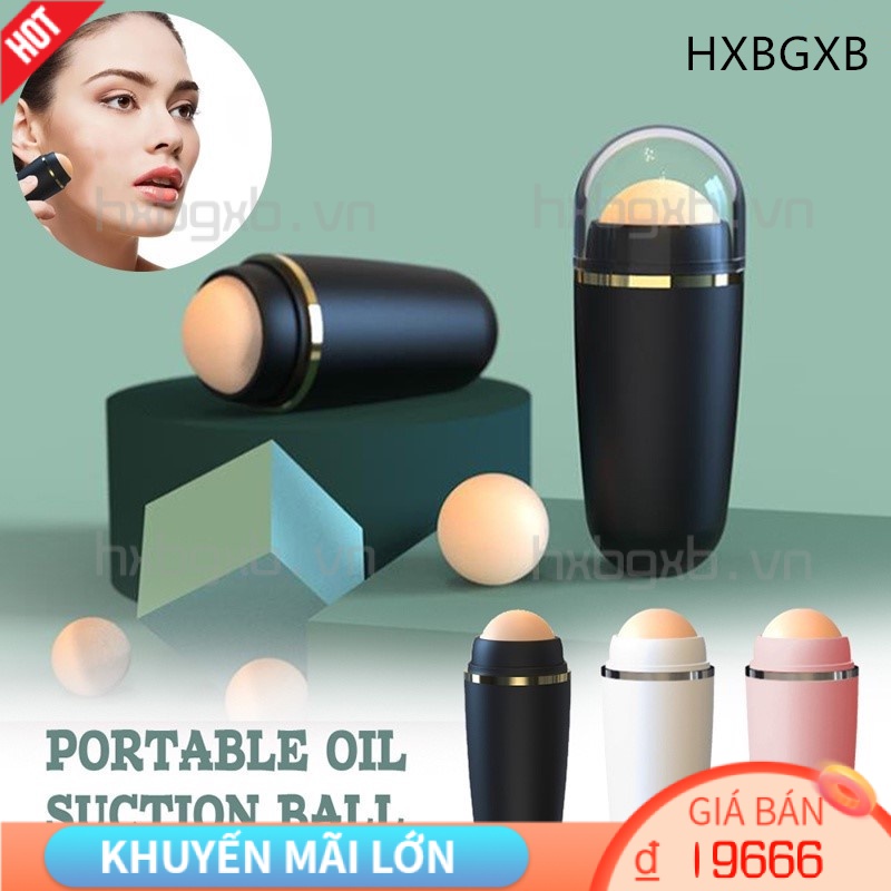 Cây Lăn Vệ Sinh Mặt Tẩy Trang Cầm Tay Thấm Hút Dầu Có Thể Tái Sử Dụng Tiện Lợi