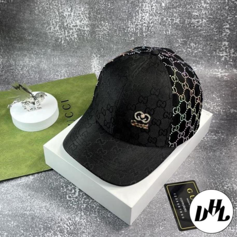 NÓN MŨ LƯỠI TRAI SNAPBACK LOGO GUCCI ĐÍNH ĐÁ PHA LƯỚI VON 7 MÀU CỰC ĐẸP VÀ PHONG CÁCH ⚡