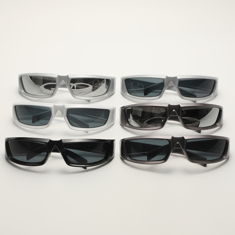 Kính Mát Y2K Phong Cách Steampunk Thời Trang Cho Nữ