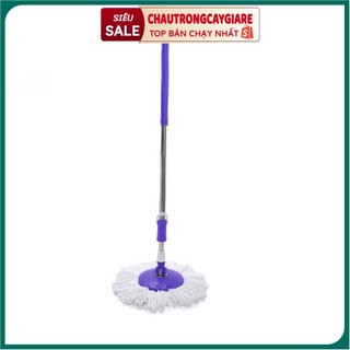 Cây chổi lau nhà xoay 360 độ, bán rời cây chổi riêng, vắt kiệt nước, dễ thấm nước, tiện dụng cho bếp và phòng khách