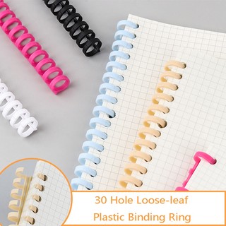 Cổ Lò Xo Nhựa 30 Lỗ Cho A4 A5 A6