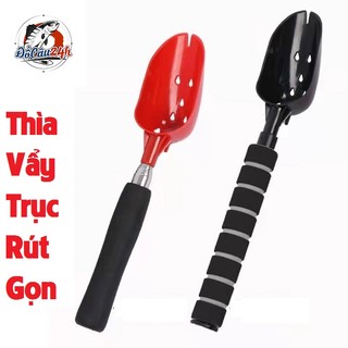 Thìa xả mồi kèm vẩy trục rút gọn dùng cho câu cá cực kỳ nhẹ nhàng và tiện lợi