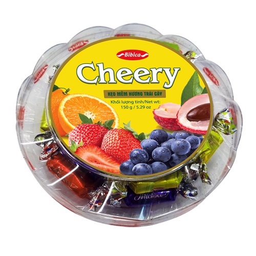 Hộp nhựa tròn nắp quạt (1221) size lớn