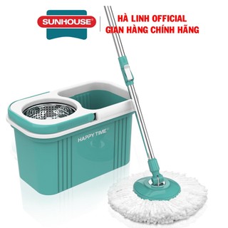 BỘ LAU NHÀ XOAY 360 ĐỘ SUNHOUSE HAPPY TIME KH-CL330S