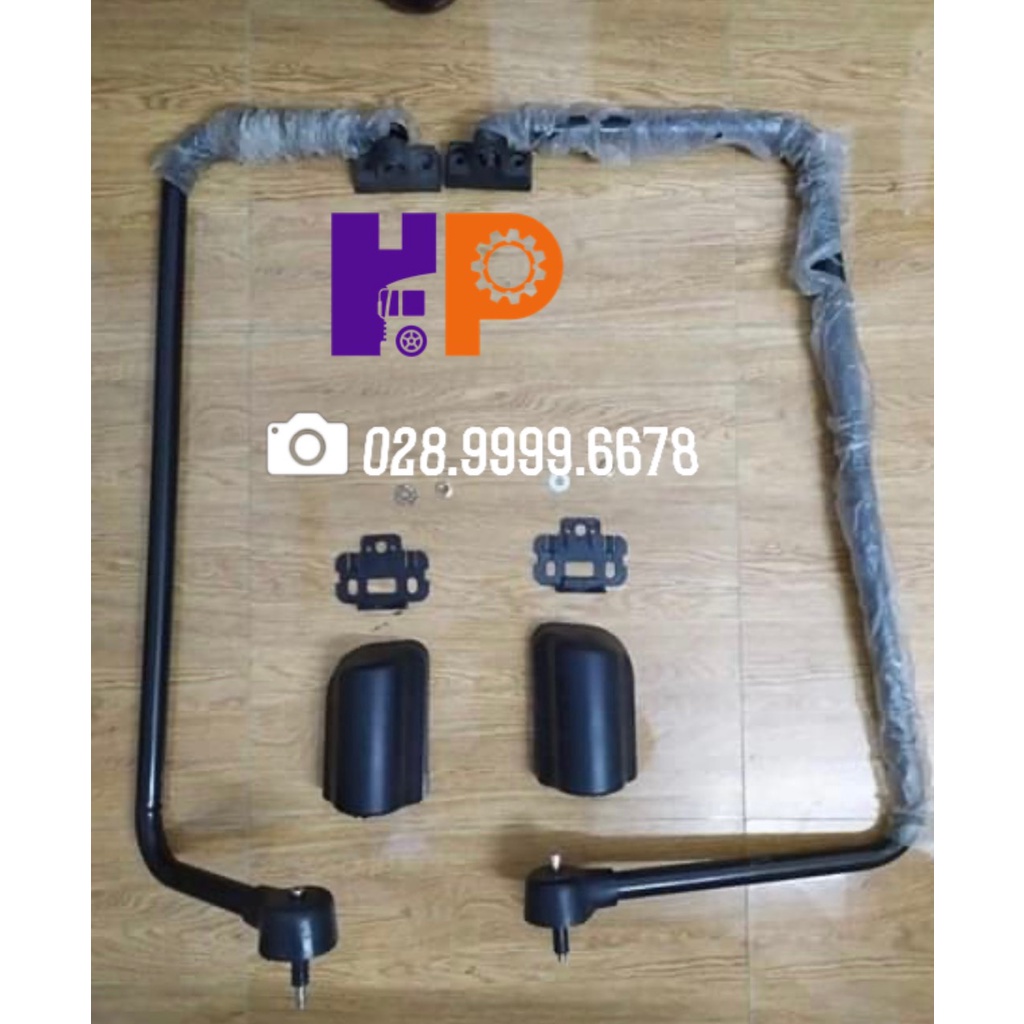 Gọng Gương Zin - Gọng Gương Inox - Gọng Gương Xe Tải Hino 500 - Hino Đầu Kéo