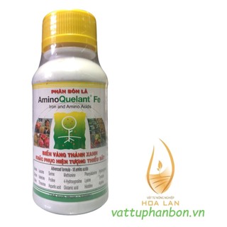 Phân bón lá amino quelant fe - biến lá vàng thành xanh - #066a# 100ml