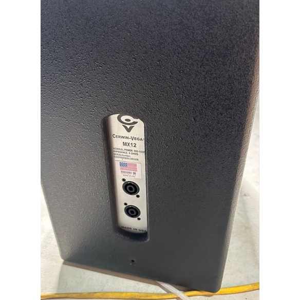 Loa Full 30 CERWIM VEGA - MX 12 - Giá 1 Đôi - Tặng Thêm 2 Đôi Jack Neutrik/ Jack Speakon