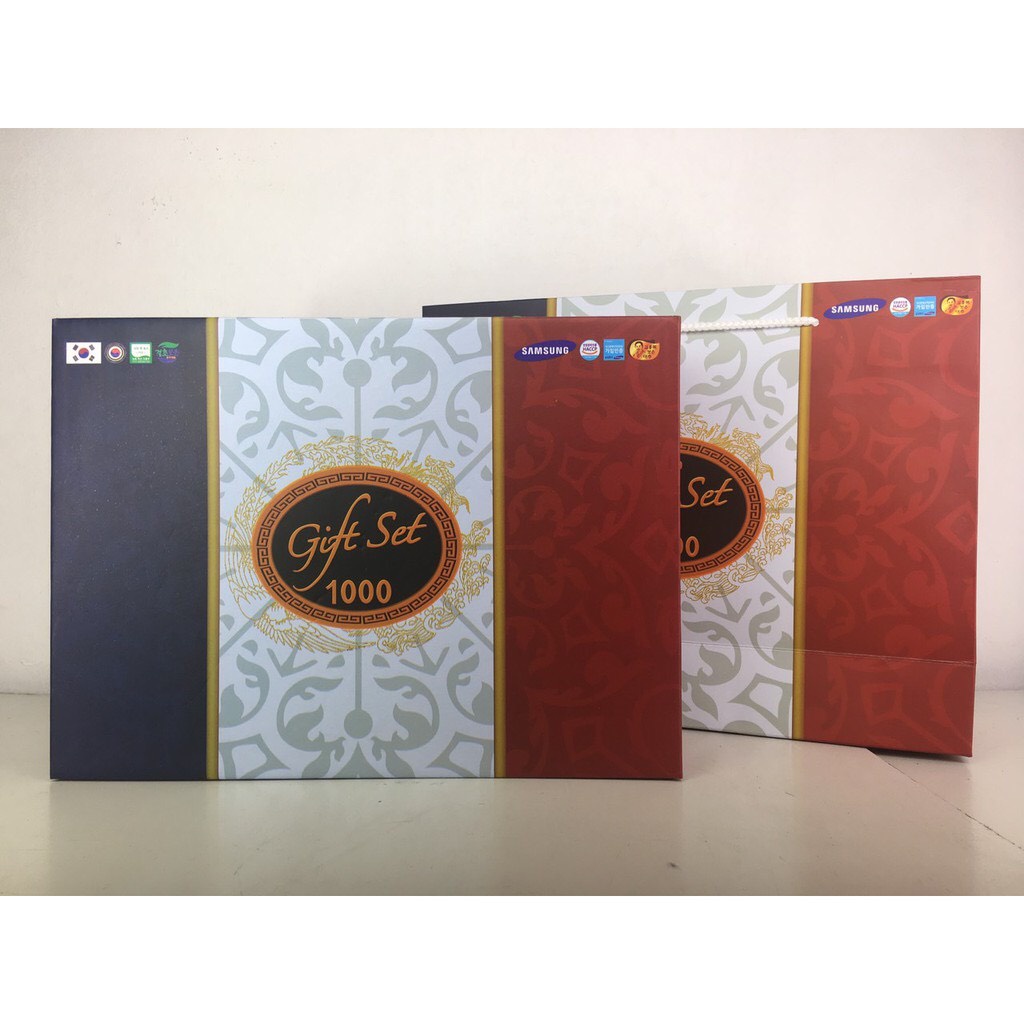 Táo Đỏ Sấy Khô Hộp Quà 1kg Hàn Quốc