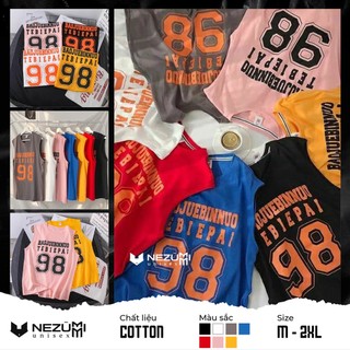(Sẵn hồng, đen, xám, vàng, xanh biển_Ảnh thật) Áo gym tanktop bóng rổ, áo ba lỗ cotton nam nữ số 98