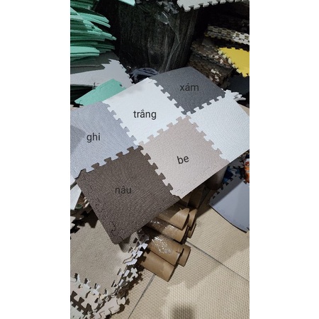 Xốp lót sàn không mùi 30x30 hàng xuất Nhật dư - giao đẹp 90%