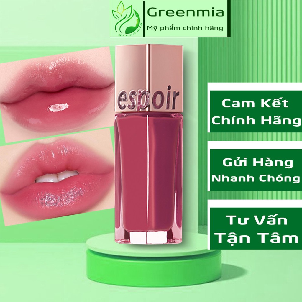 Son Tint Bóng Espoir Lavender Quartz COUTURE LIP TINT SHINE Hồng Đất Ánh Tím Siêu Đẹp [CHÍNH HÃNG]