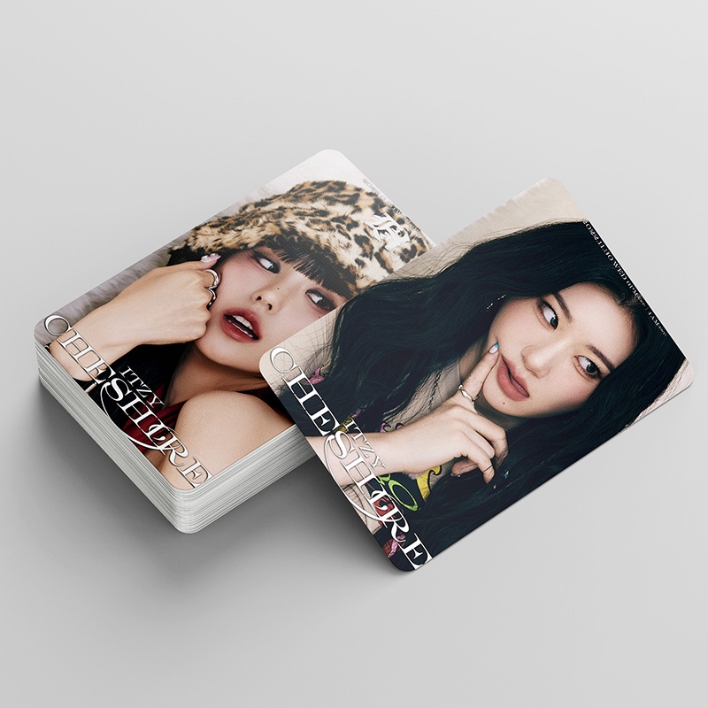 ITZY Hộp 55 Tấm Thẻ Ảnh LOMO Card CHESHIRE LOMO