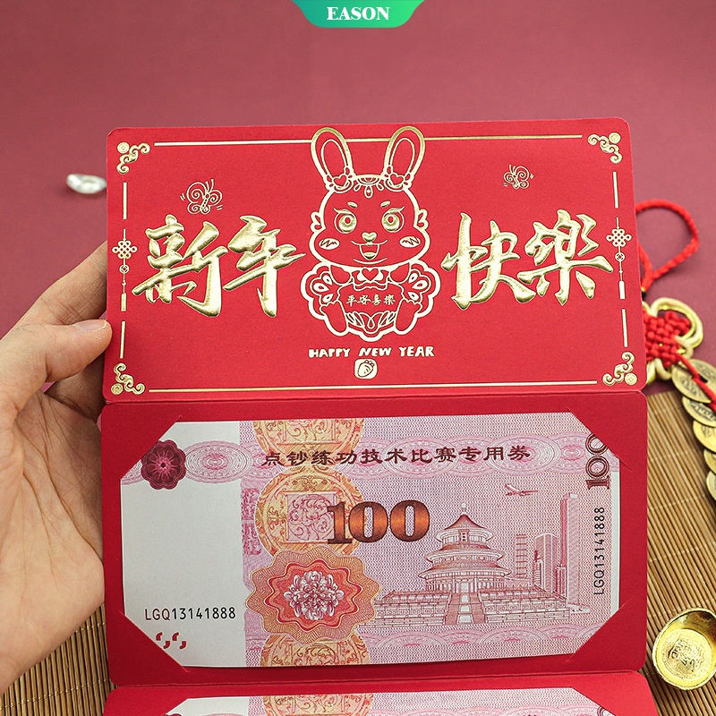 Bao lì xì năm mới nhiều lớp có thể gấp gọn tiện dụng độc đáo