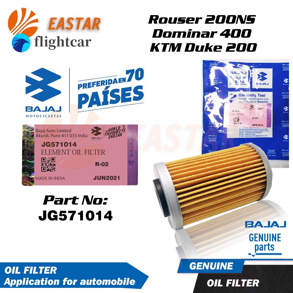 Bộ Lọc Dầu Chuyên Dụng Cho Xe Hơi NS200 200NS RS200 Dominar 400 V1 UG KTM Duke 200 250 390 RC 200571014