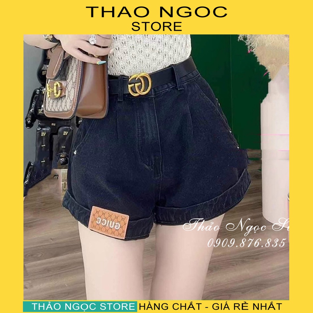 Quần short jean tag lật line hàng chuẩn! (hình thật) THẢO NGỌC STORE