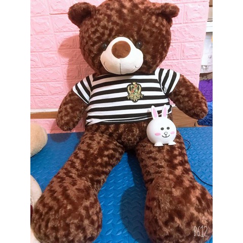 (Hot trend) Gấu Nâu Nhồi bông Teddy Nâu Socola| Thú bông gòn size vừa 90cm 110cm 130cm quà tặng dễ thương
