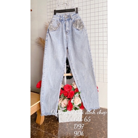 Quần Jean dáng bagi