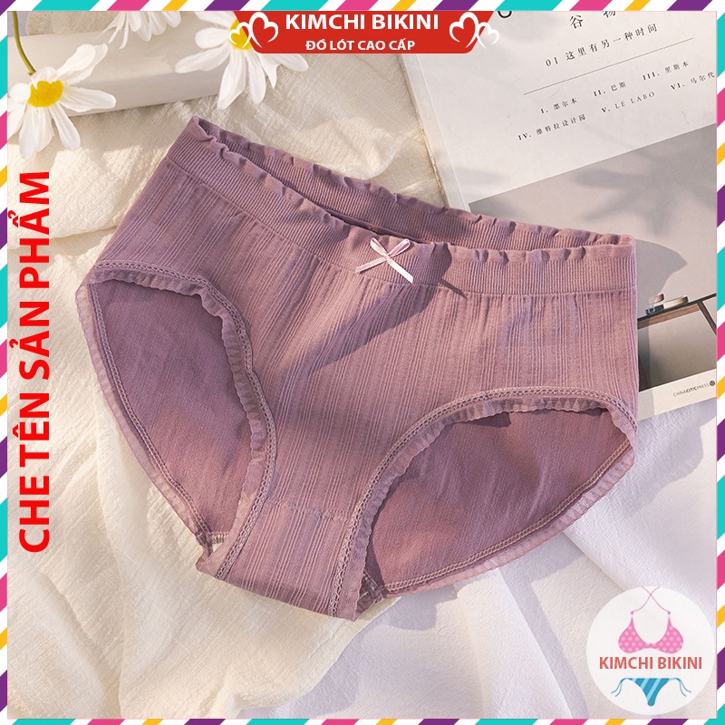 Quần chíp cốt tông co dãn nữ vải mềm ôm bụng nâng mông KIMCHIBIKINI quần nhỏ nữ mặc nót trong co giãn 4 chiều QL161