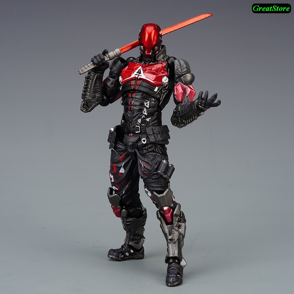 Mô hình Batman Arkham Knight phong cách Yamaguchi action Figure FIGMA 18 cm