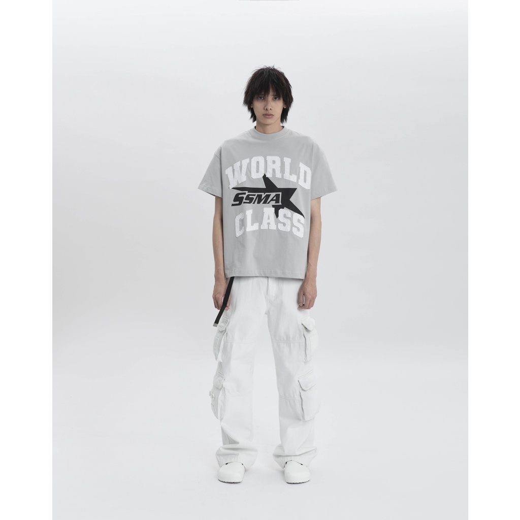 Quần STRESSMAMA CARGO PANTS V2 - Màu trắng