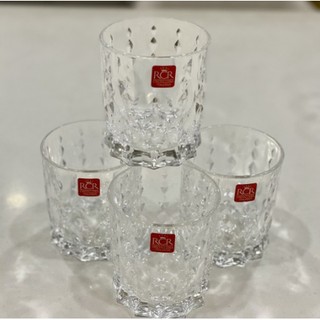 Bộ 4 ly pha lê ý rcr marilyn nhập khẩu từ ý