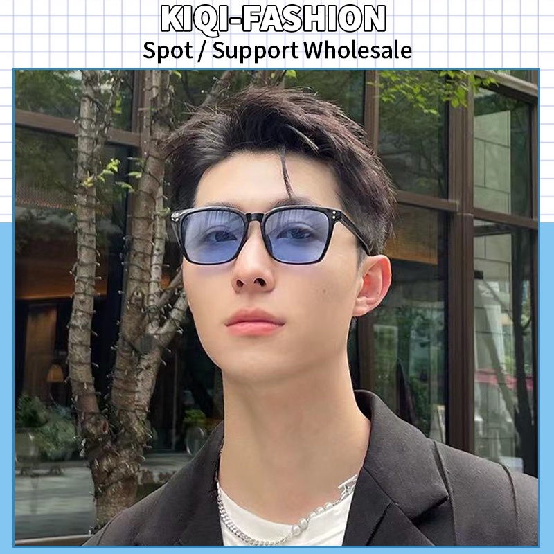 Kính Mát Gọng Vuông Chống Ánh Sáng Xanh Thời Trang Cổ Điển Cho Nam Và Nữ