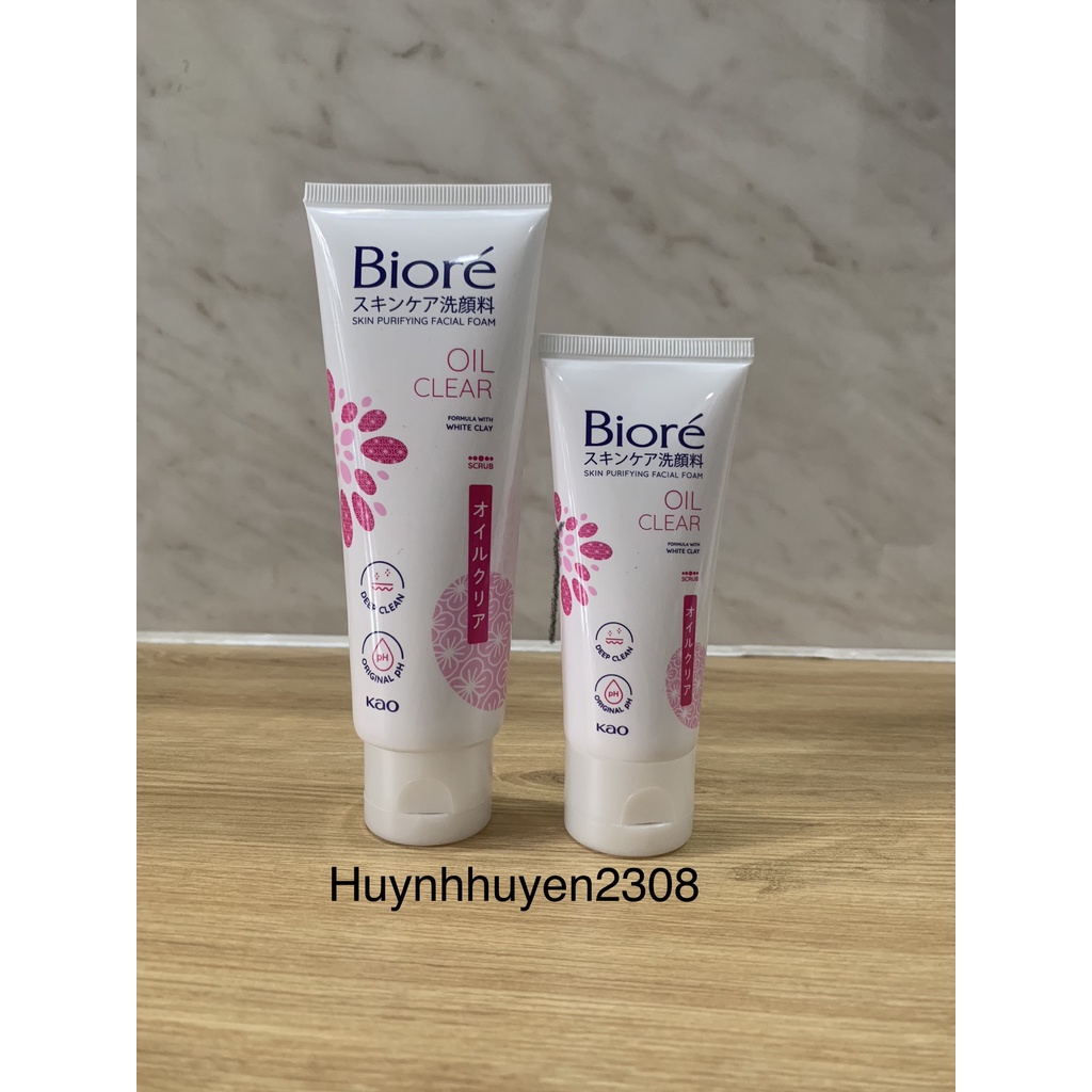 Sữa rửa mặt hằng ngày Biore_100gr.