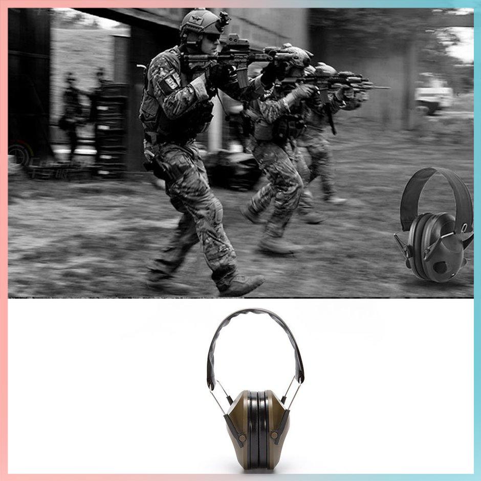 【giao hàng hôm nay>>>TAC FORCE Tactical Force Headset Noise Reduction Foldable Hunting Shoot Headphone Anti-noise Earmuff Hearing Protector